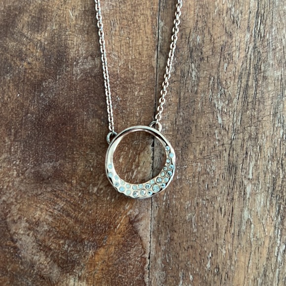 Alexis Bittar Rose Gold necklace with stones, adjustable chain. - Picture 9 of 11